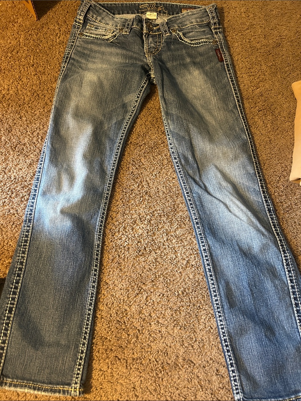 Silver Jeans Light Blue Frances Bootcut Denim